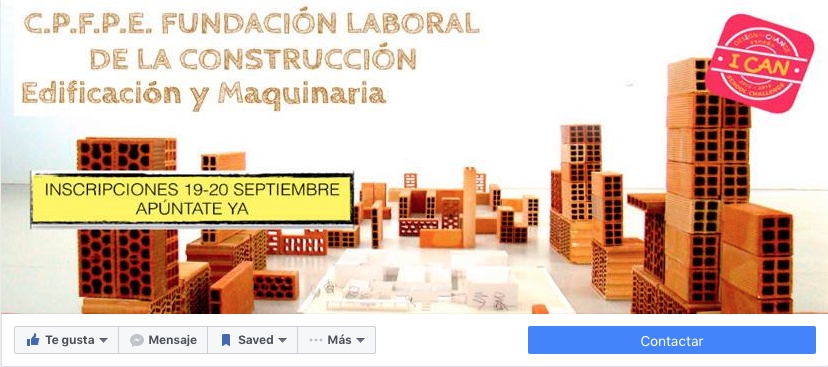FACEBOOK FORMACIÓN PROFESIONAL FUNDACIÓN LABORAL DE LA CONSTRUCCIÓN